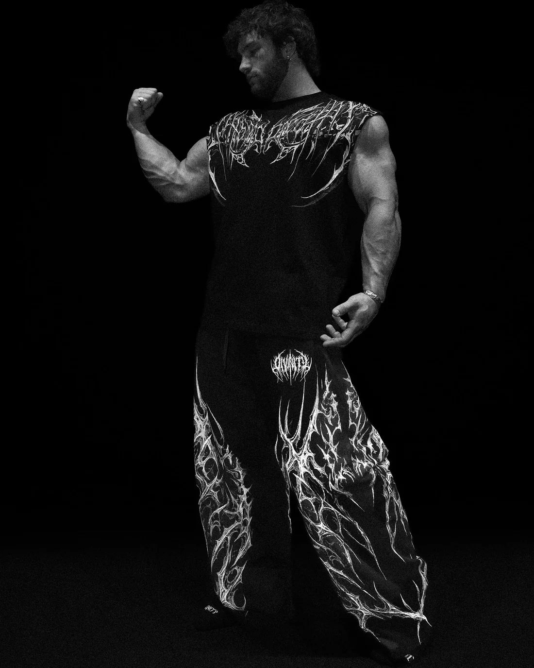 Blood Omen Banana Shape Uncuffed Luxury Sweatpants