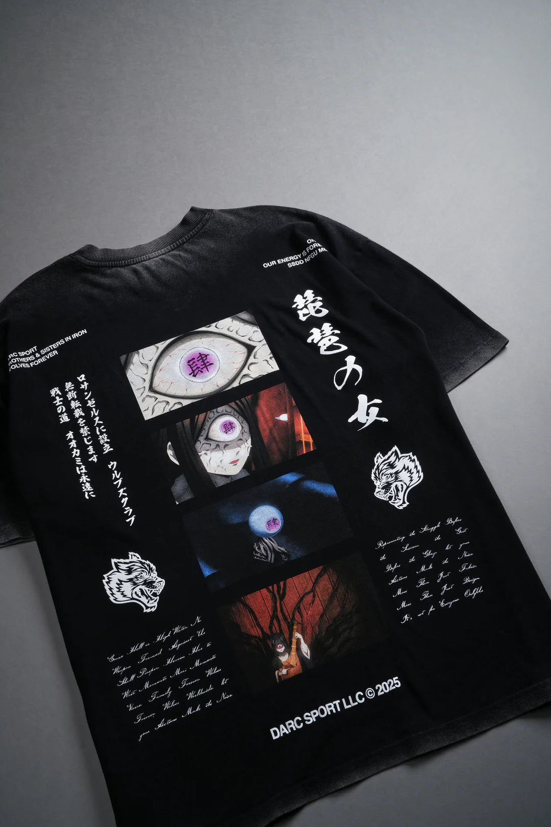 ALWAYS WATCHING "PREMIUM" OVERSIZED TEE IN BLACK