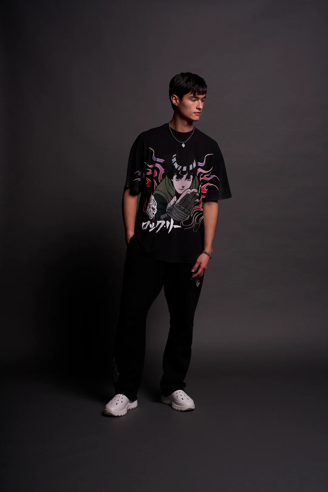 ROCK V2 "PREMIUM" OVERSIZED TEE IN BLACK