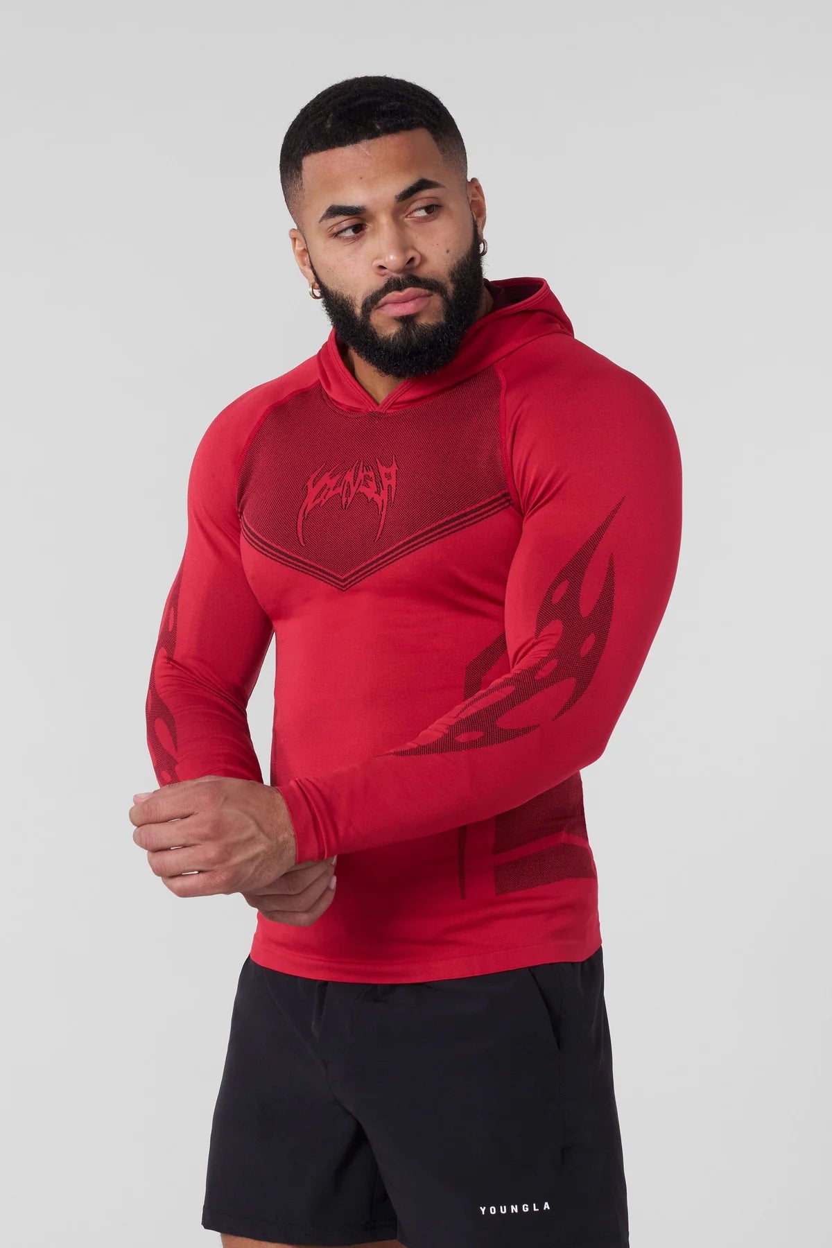 8062 - Warrior compression hoodies