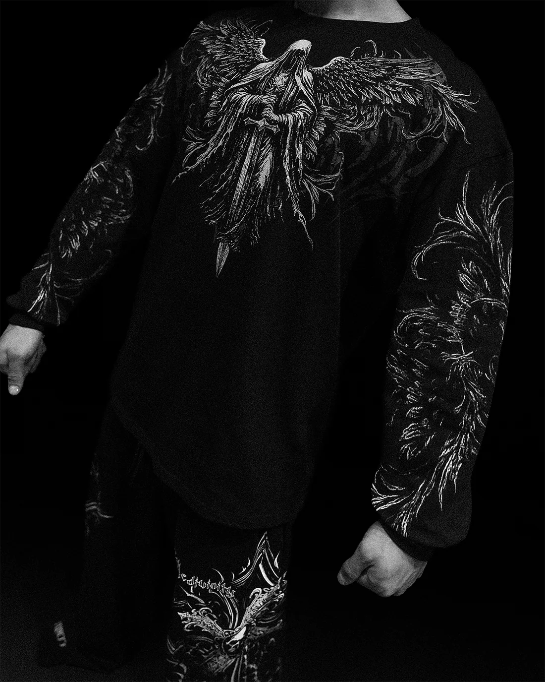 Oversized Premium Crewneck [MIDNIGHT]