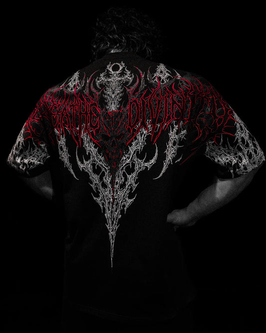 Bloodraven Oversized T-shirt [HEAVENLY RED]