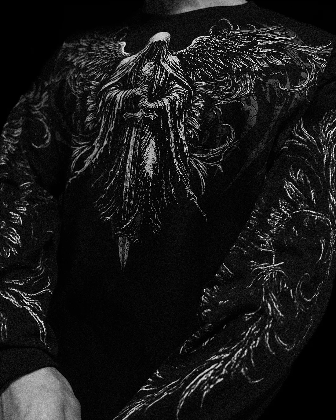 Oversized Premium Crewneck [MIDNIGHT]