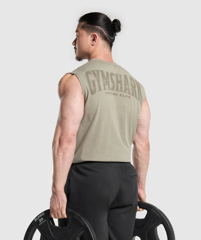 Gymshark Heritage Cut Off Tank