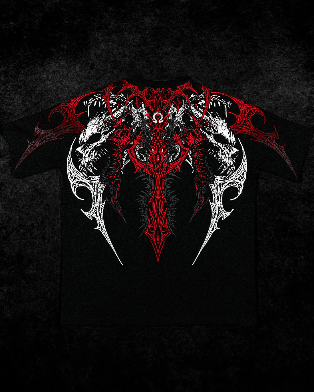 Deathclaw Oversized T-shirt - [HEAVENLY RED]