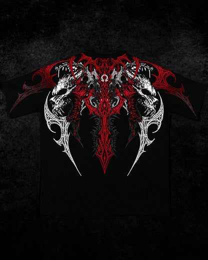 Deathclaw Oversized T-shirt - [HEAVENLY RED]