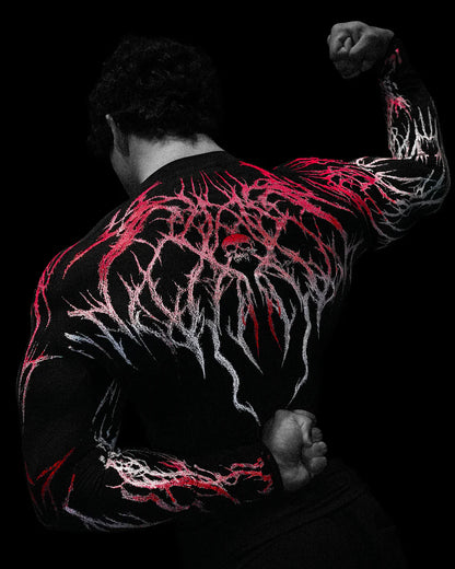 Void Tech Soul Decay Longsleeve [HEAVENLY RED]