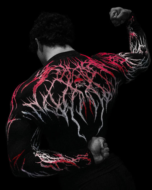 Void Tech Soul Decay Longsleeve [HEAVENLY RED]