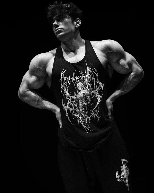 Hollow Soul Bodybuilding Stringer - [VOID BLACK]