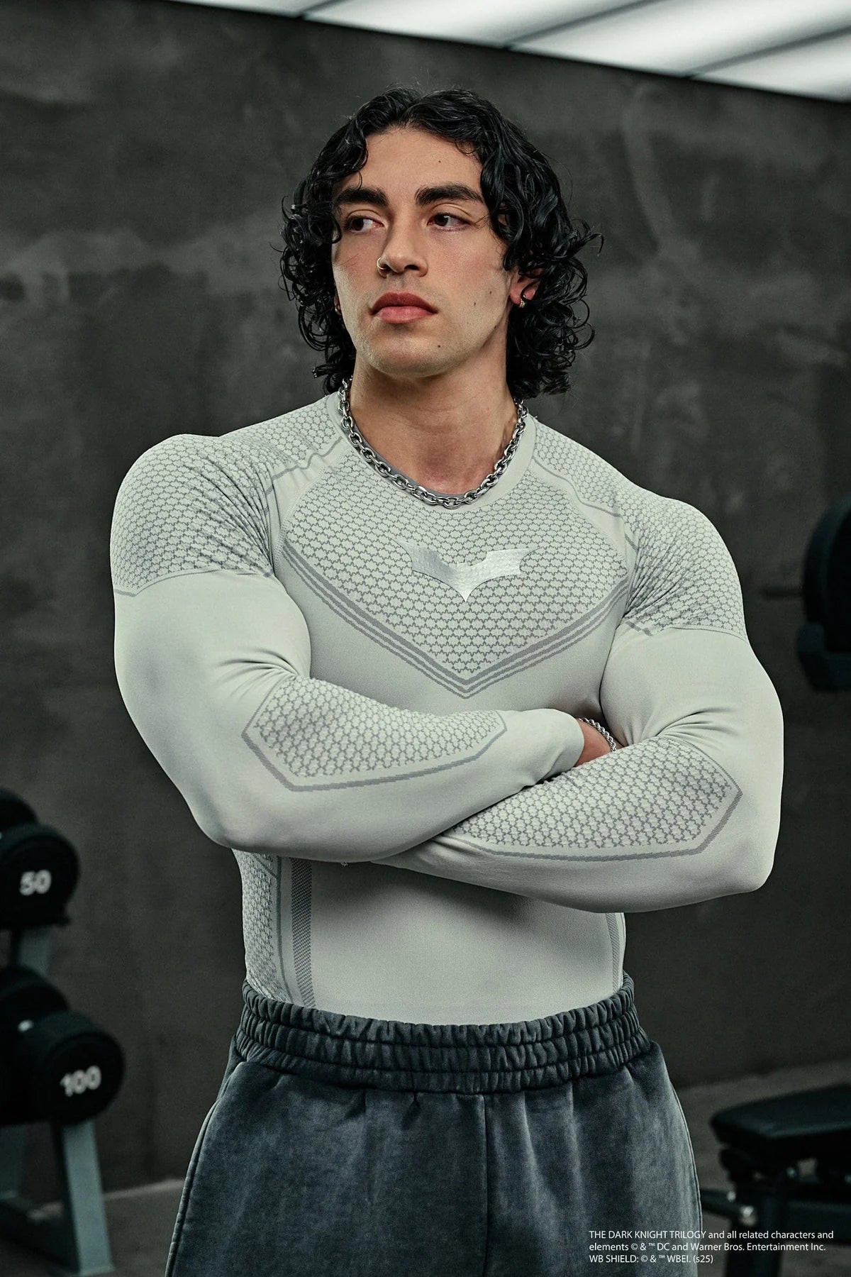 8004 - BATMAN COMPRESSION LONGSLEEVES