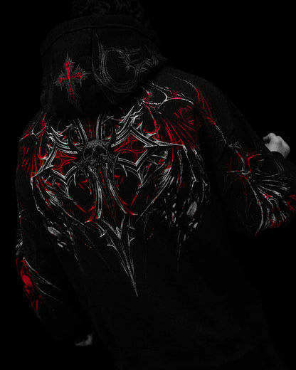 Nightfall Oversized Pullover Hoodie [NIGHTMARE] / MAY COLL 2026