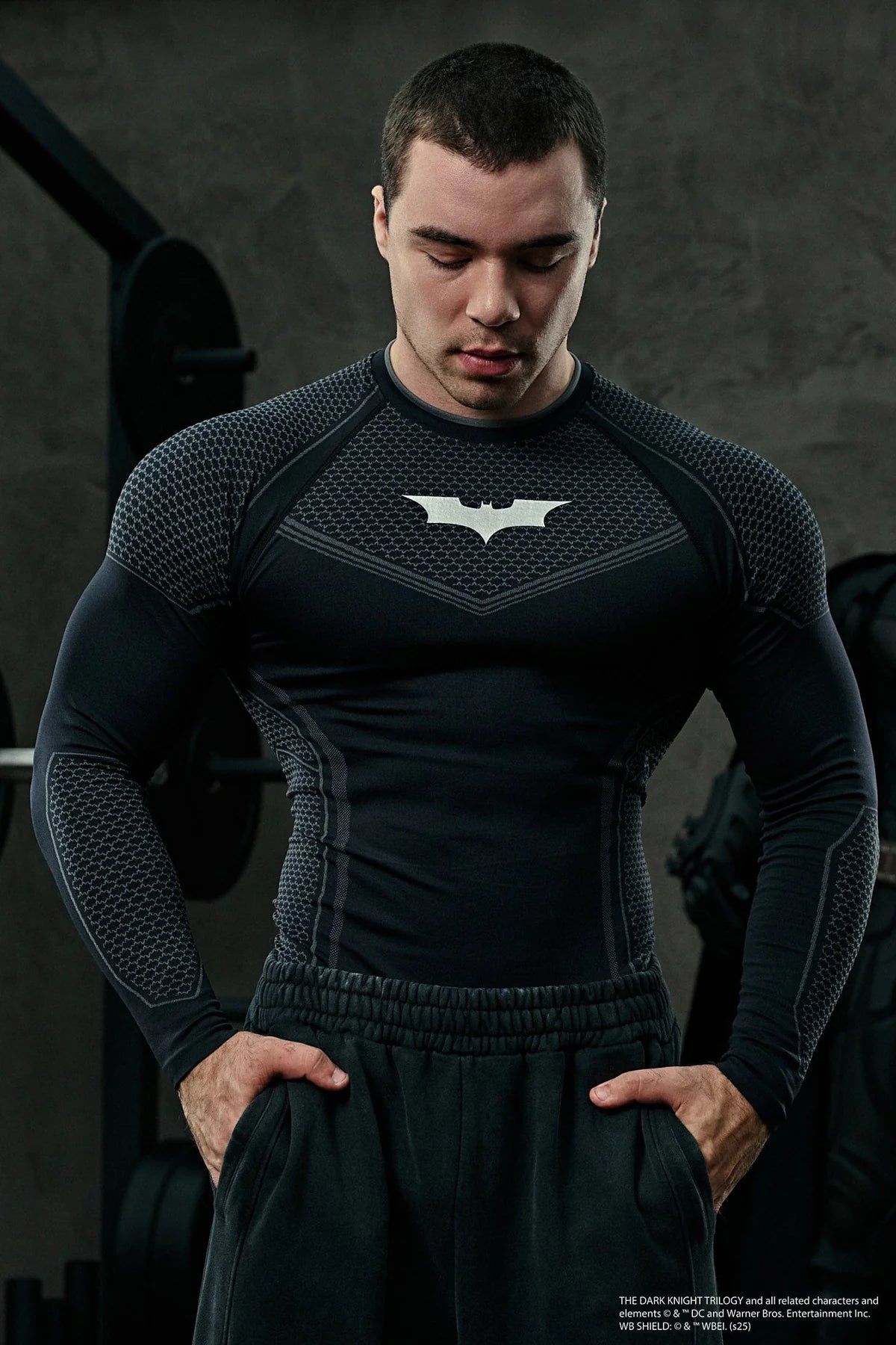8004 - BATMAN COMPRESSION LONGSLEEVES