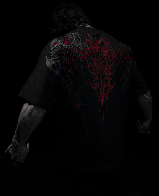 Forgotten Soul Oversized T-shirt - [NIGHTMARE]