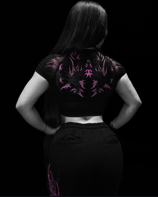 Women's Void Tech™ Malignant Shadow Cropped Compression [BLOSSOM PINK]