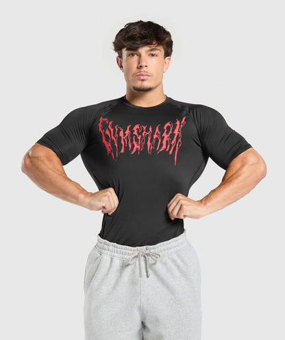 Gymshark Graphic Baselayer T-Shirt