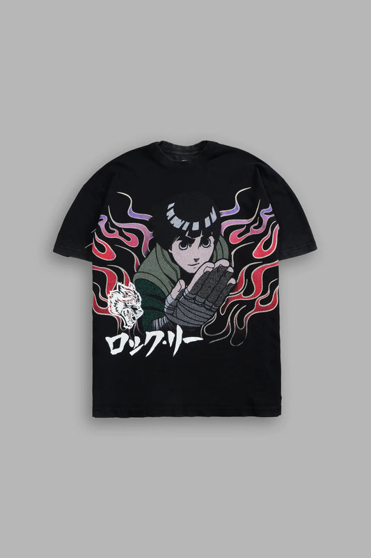 ROCK V2 "PREMIUM" OVERSIZED TEE IN BLACK