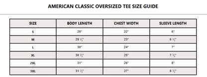 TOJI FUSHIGURO PREMIUM AMERICAN CLASSIC OVERSIZED TEE