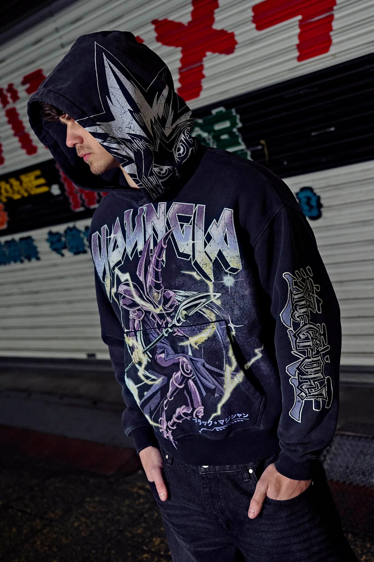 5008 - YU-GI-OH!® HOODIES [DARK MAGICIAN]