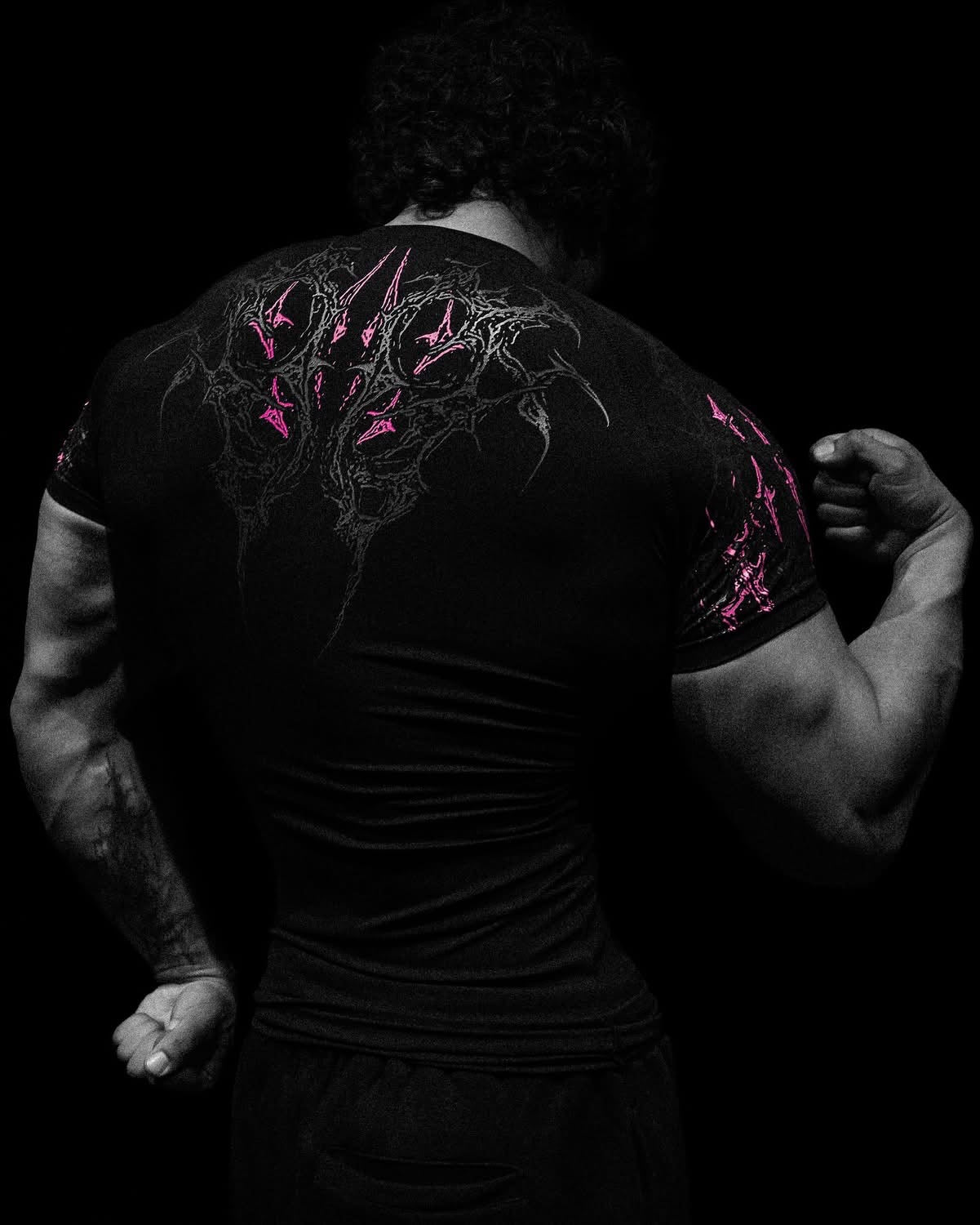 Void Tech Cyber Skeleton Compression - [BLOSSOM PINK]