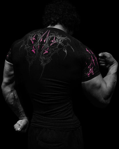 Void Tech Cyber Skeleton Compression - [BLOSSOM PINK]