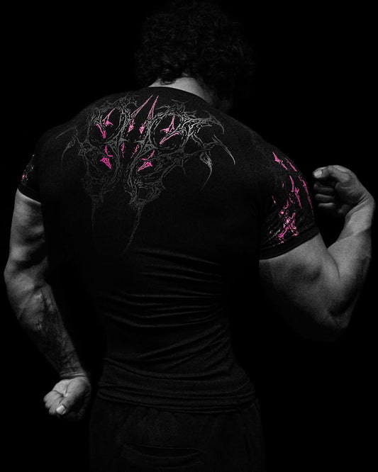 Void Tech Cyber Skeleton Compression - [BLOSSOM PINK]