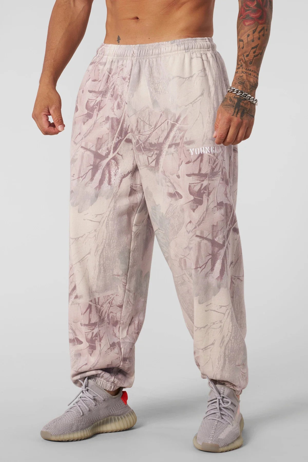 2063 - TREE CAMO COLLECTION - BAGGY JOGGERS [Desert Tan Tree Camo]