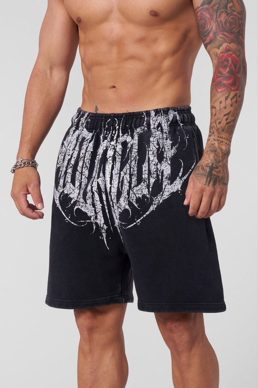 1011 - Dark Wave Shorts [BLACK WASH]